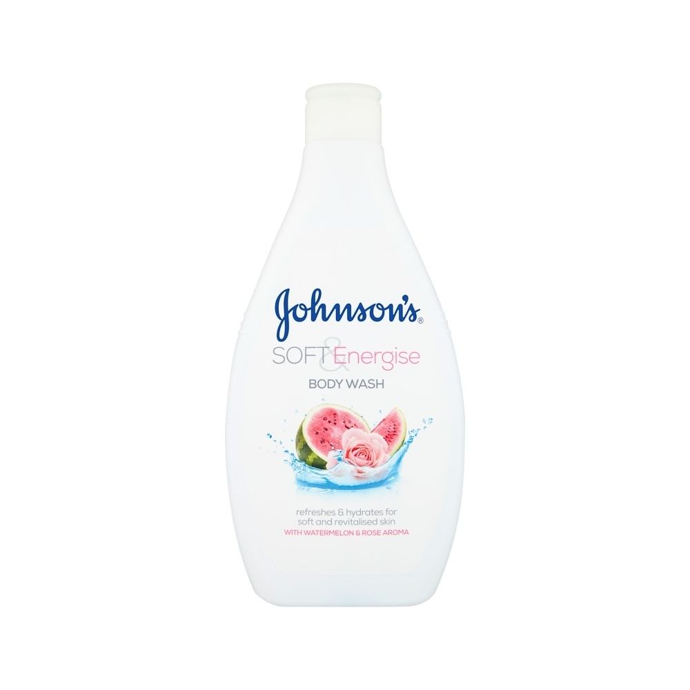 Gel de Dus JOHNSONS Soft Energise, 400 ml, Cu Parfum de Pepene Verde si Trandafiri - Geluri de dus 67764de8ad3754eadca34950b0f4a161