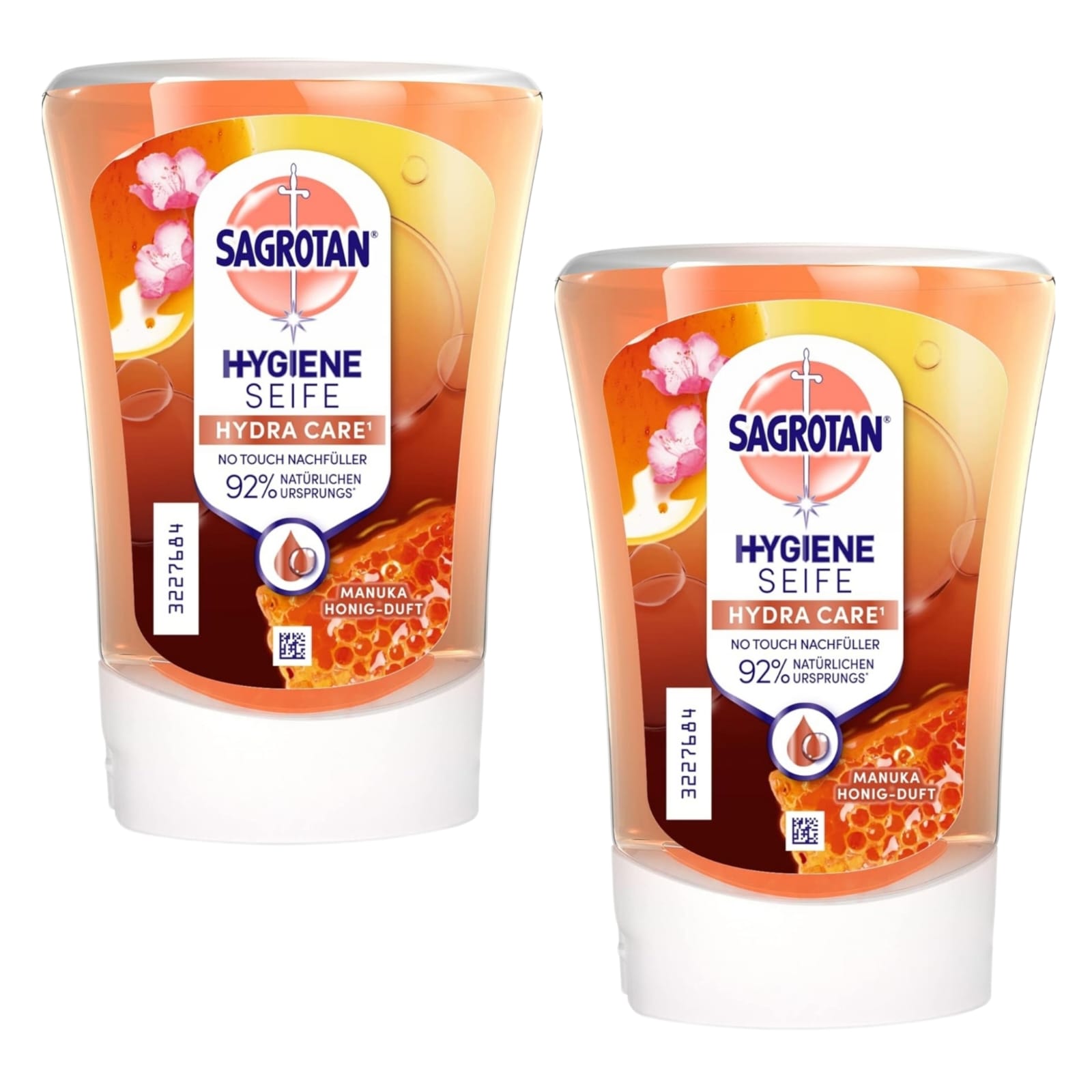 Set 2 Rezerve sapun lichid antibacterian Sagrotan No Touch cu Miere de Manuka pentru dispenserul automat cu senzor - Sapunuri 025bb03e08ab06a346632205e8b464f1