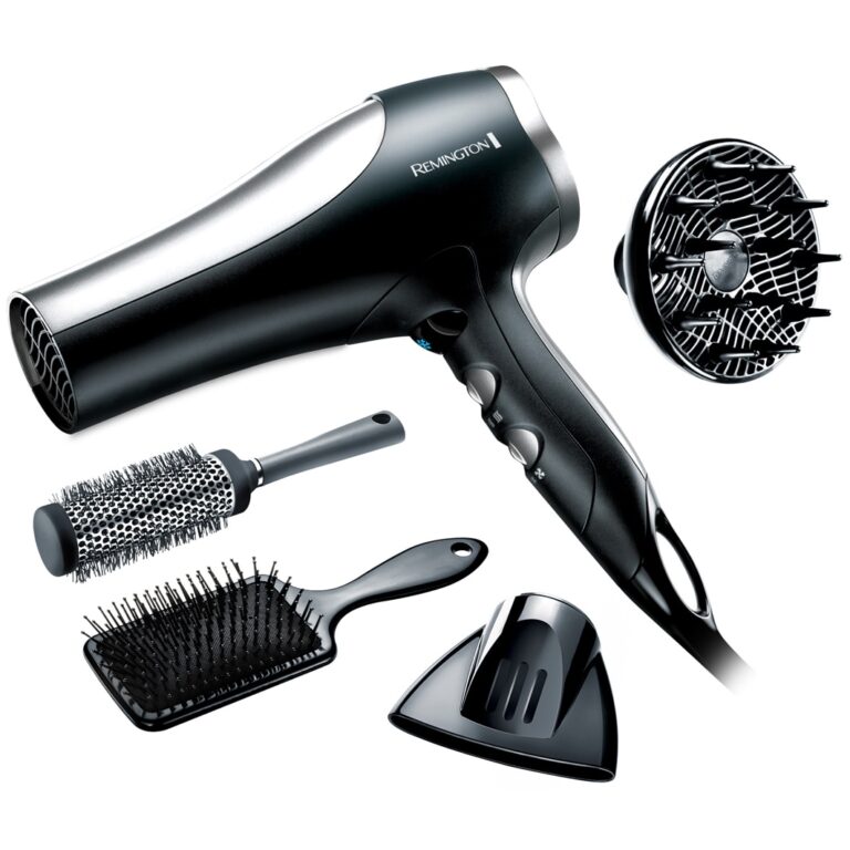 Trusa completa de coafat Remington Pro 2100 D5017, 2100 W, Functie Ionica