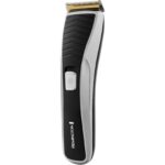 Aparat de tuns Remington Pro Power Titanium HC7130, acumulator, 0.5-44 mm, lame titan, Negru/Argintiu