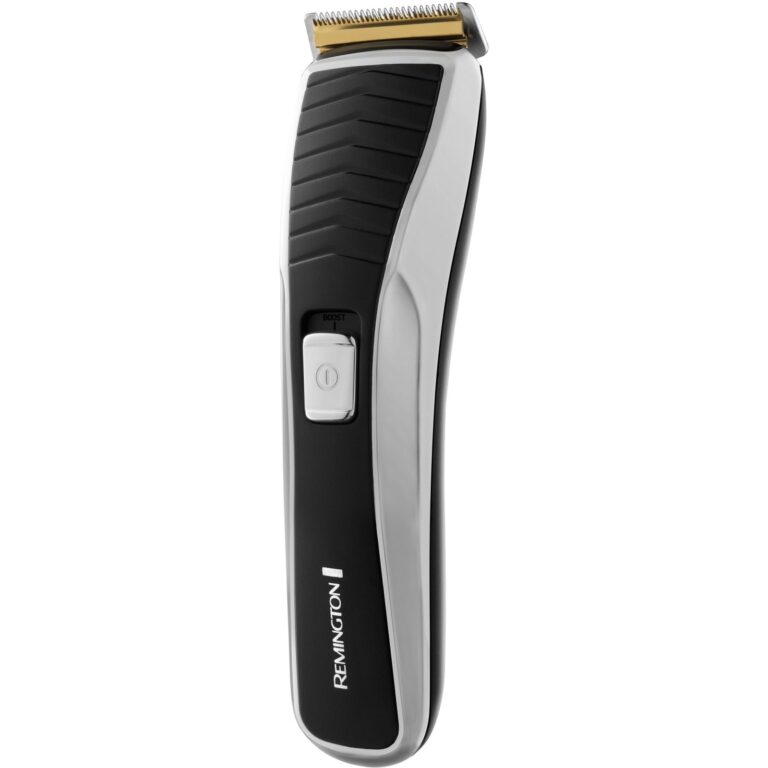 Aparat de tuns Remington Pro Power Titanium HC7130, acumulator, 0.5-44 mm, lame titan, Negru/Argintiu