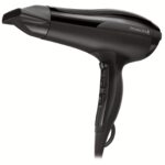 Uscator de par Remington D5210, 2200 W, 2 viteze, Concentrator, Negru