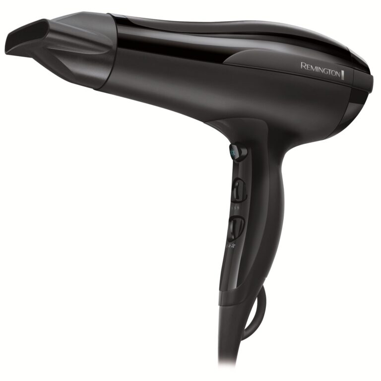 Uscator de par Remington D5210, 2200 W, 2 viteze, Concentrator, Negru