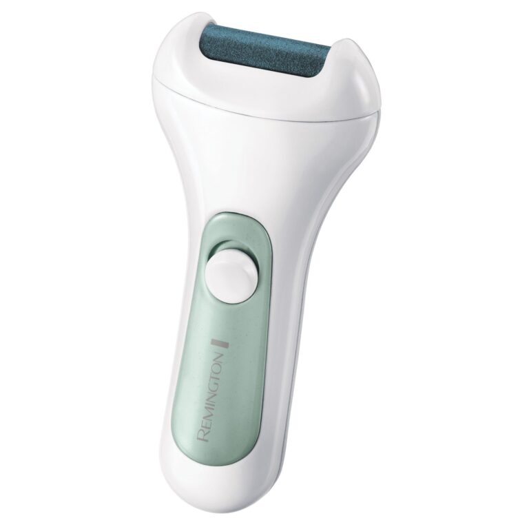 Pila electronica pentru talpi si calcaie Remington Perfect Pedi CR4000, Alb