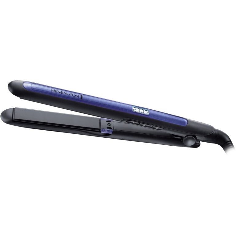 Placa de indreptat parul Remington S7710, 230 grade, Functie Ionica, Mov