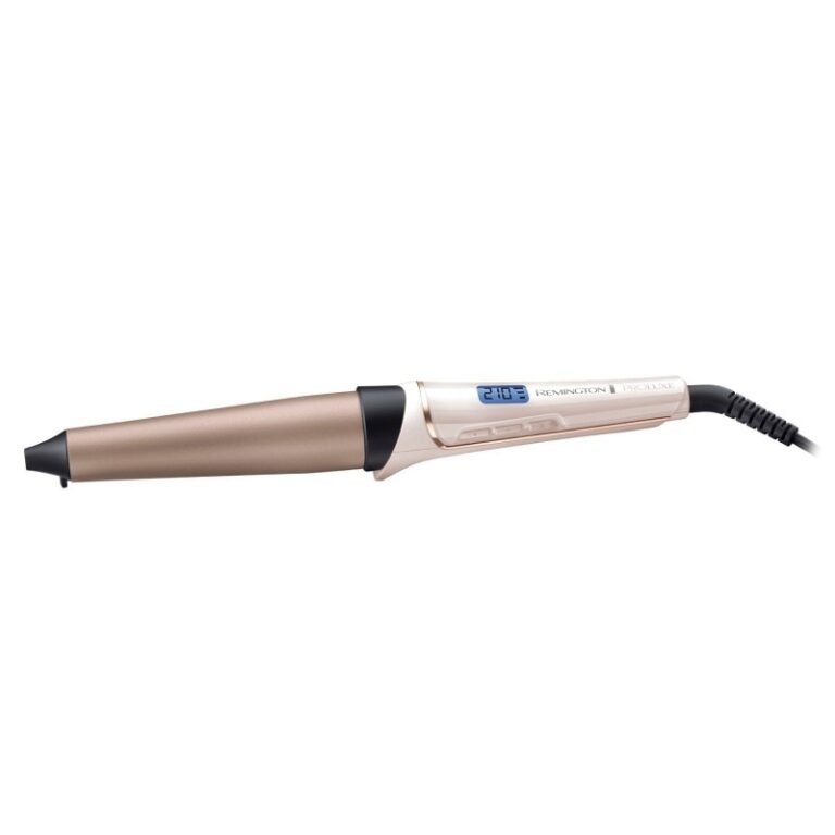 Ondulator Remington PROluxe CI91X1, Invelis Grip-Tech, OPTIheat, 210°, 10 setari de temperatura, Functie PRO+, 25-38 mm