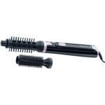 Perie cu aer cald Remington Style & Curl AS404, 400W, 2 trepte de temperatura, 2 accesorii, Negru