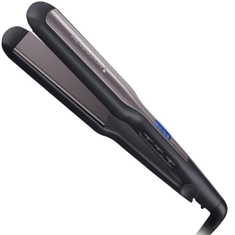 Placa de indreptat parul Remington PRO-Ceramic Extra S5525, 230 grade, Mov/Negru