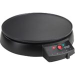 Aparat pentru preparat clatite Russell Hobbs 20920-56 Fiesta, 1000W, 30 cm, Termostat, Invelis antiaderent, Negru