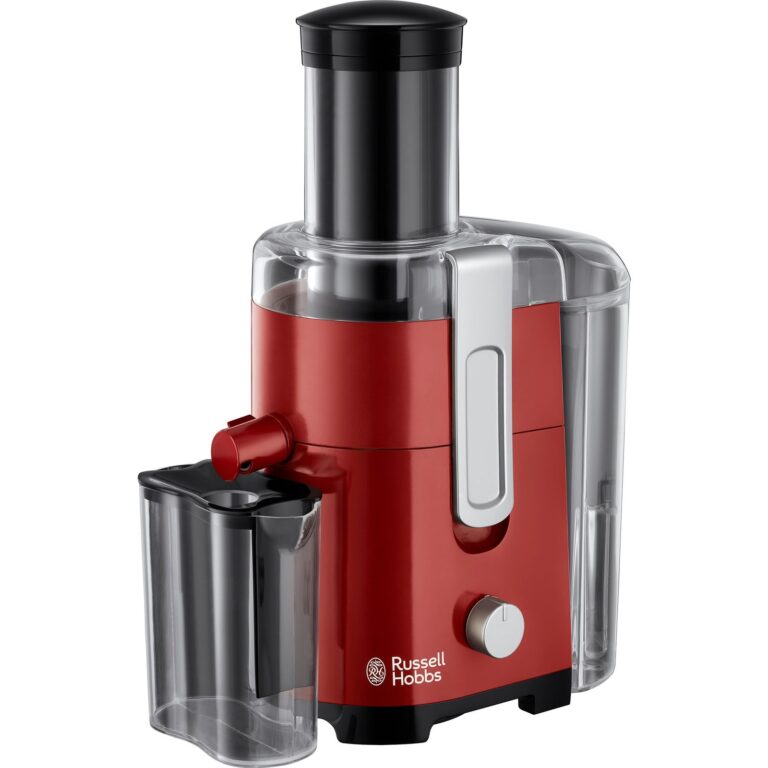 Storcator legume-fructe Desire Russell Hobbs 24740-56, 550 W, 2 l, 2 viteze, Rosu/Negru
