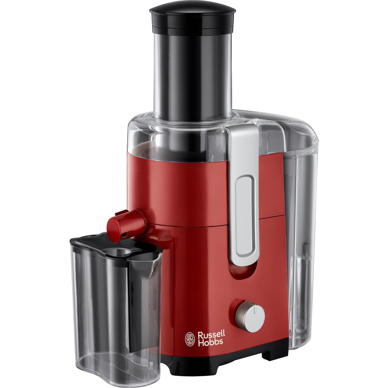Storcator legume-fructe Desire Russell Hobbs 24740-56, 550 W, 2 l, 2 viteze, Rosu/Negru
