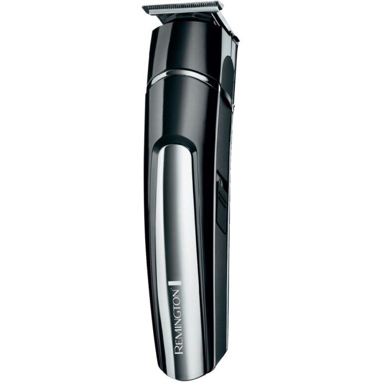 Trimmer pentru tuns facial Remington MB4110, acumulator, invelis titan