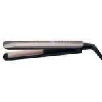 Placa de indreptat parul Remington Keratin Therapy Pro S8590, 230 grade, Auriu