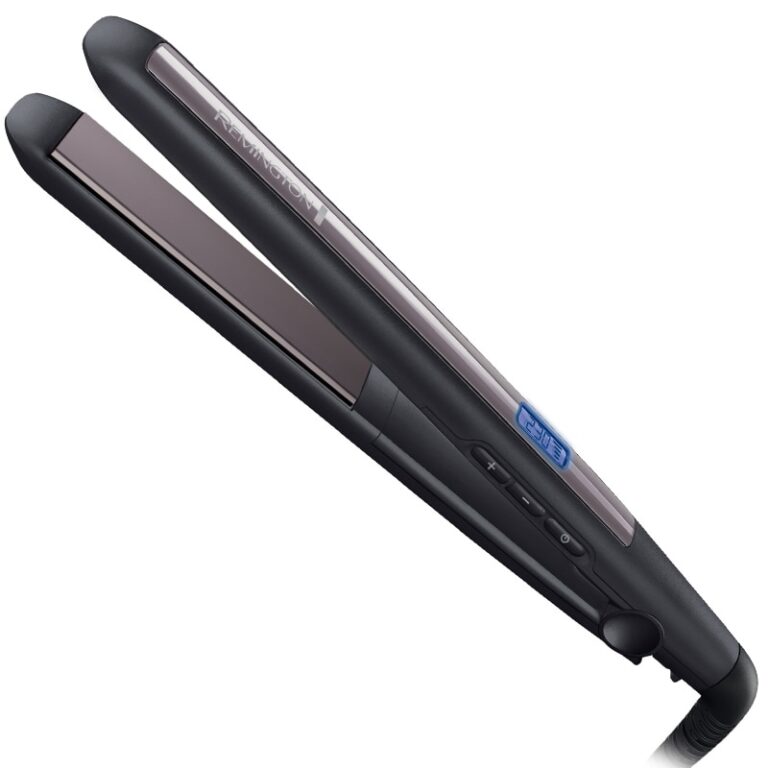 Placa de indreptat parul Remington PRO-Ceramic Ultra S5505, 230 grade, Mov/Negru