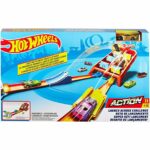 Set de joaca Hot Wheels Action - Lansator cu masinuta