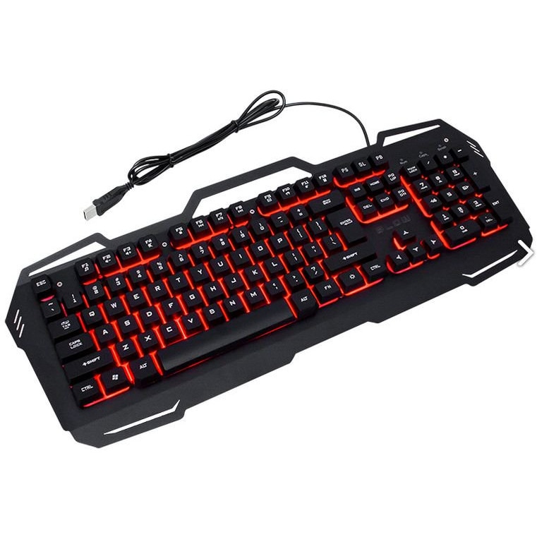 Tastatura gaming cu LED, Blow, Negru