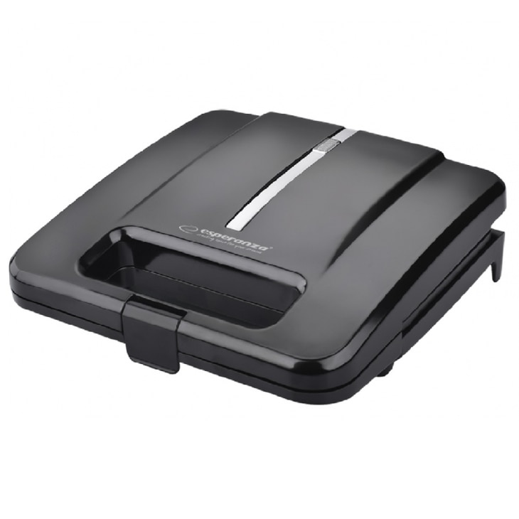 Sandwich-maker, Esperanza, 1000 W, Negru