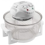 Cuptor convectie, Esperanza,1400 W, 18 l, Alb/Transparent