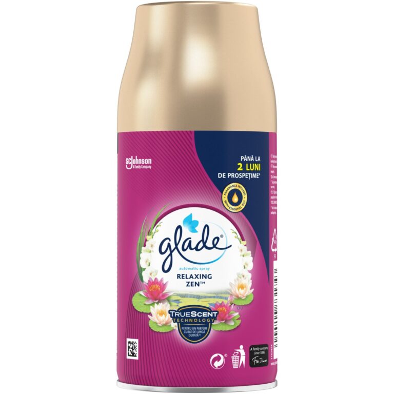 Rezerva odorizant de camera Glade Automatic Spray Relaxing Zen, 269 ml
