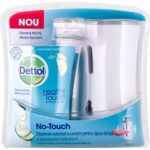 Dispenser sapun lichid Dettol No-Touch cu rezerva Castravete, 250 ml