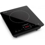 Plita cu inductie Esperanza EKH006 Vesuvius, 2000W, cu ecran digital si control tactil, detectare automata a vasului