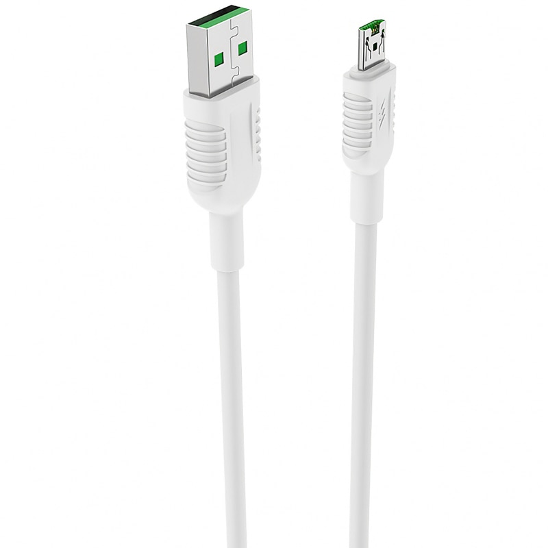 Cablu Date si Incarcare USB la MicroUSB Borofone BX33, 4A Billow, 1.2 m, Alb