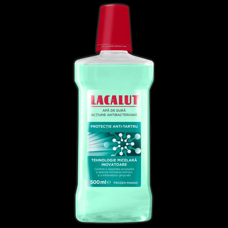 Apa de gura micelara Lacalut Protectie Anti Tartru, 500 ml
