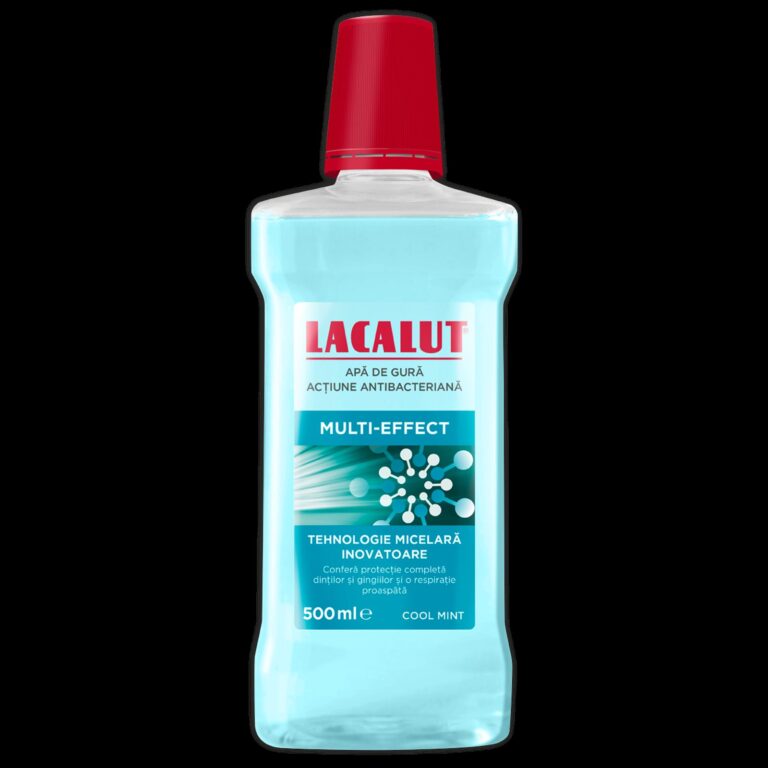 Apa de gura micelara Lacalut Multi-Effect, 500 ml