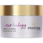Masca de par Pantene Hair Biology Grey & Glowing, 160 ml