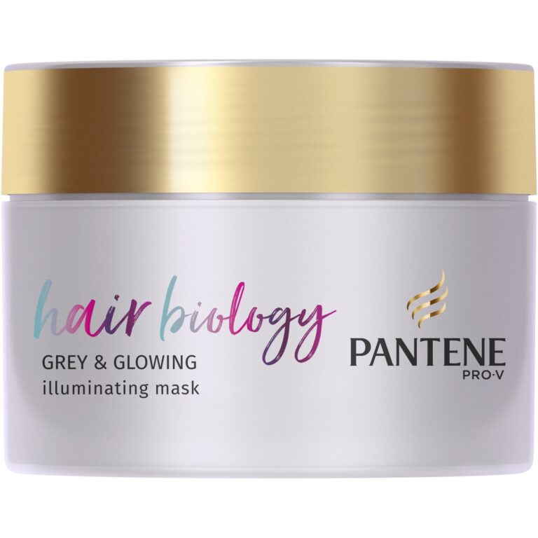 Masca de par Pantene Hair Biology Grey & Glowing, 160 ml