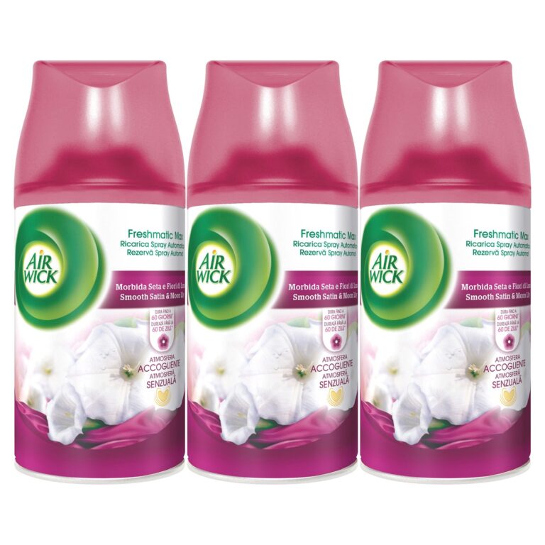 Rezerva Air Wick Freshmatic Smooth Satin & Moon Lily, 3x250 ml