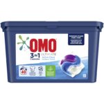 Detergent de rufe capsule Omo 3in1 Active Clean, 40 spalari