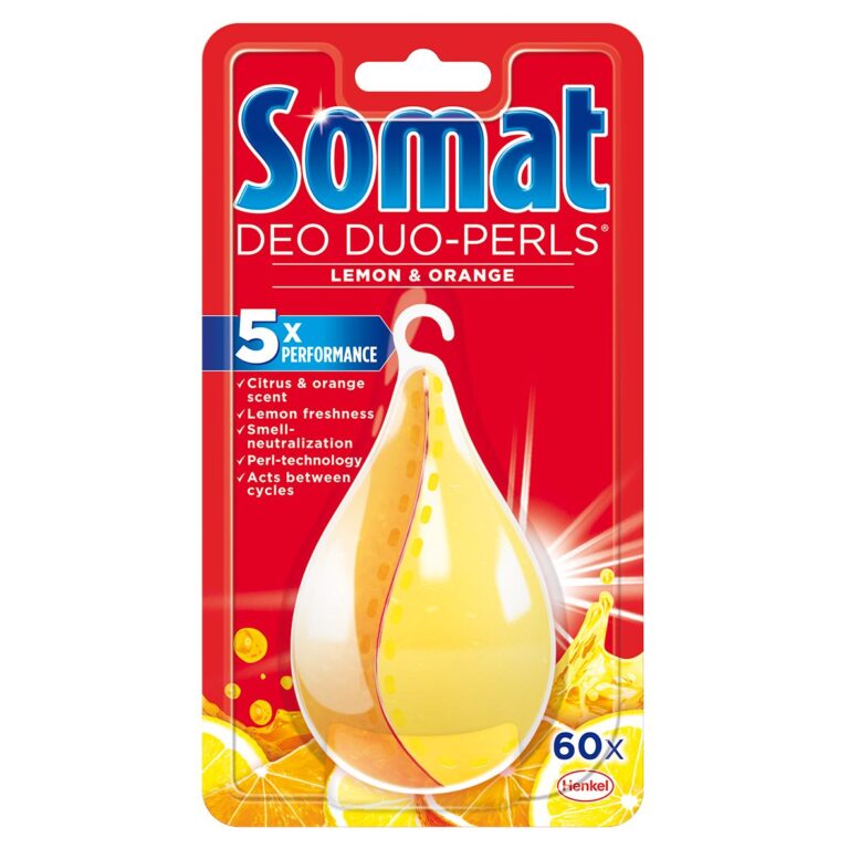 Odorizant pentru masina de spalat vase Somat Deo Pearls Lemon 17g
