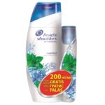 Sampon Head&Shoulders Menthol, 750 ml + Gratuit 200 ml