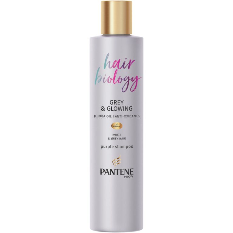 Sampon Pantene Hair Biology Grey & Glowing, 250 ml