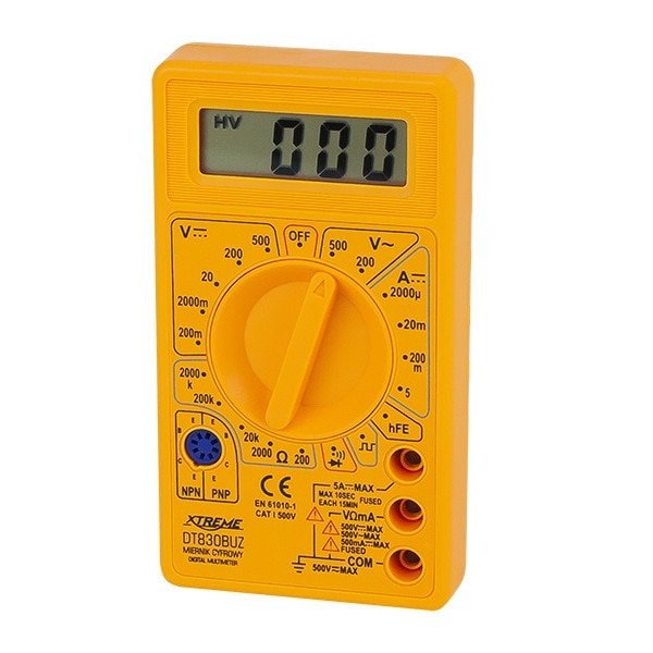 Contor digital, Plastic, Ecran LCD, Galben