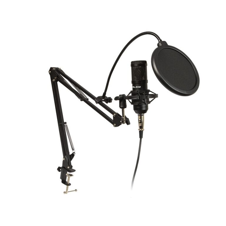 Microfon de studio, Blow, Suport, Negru