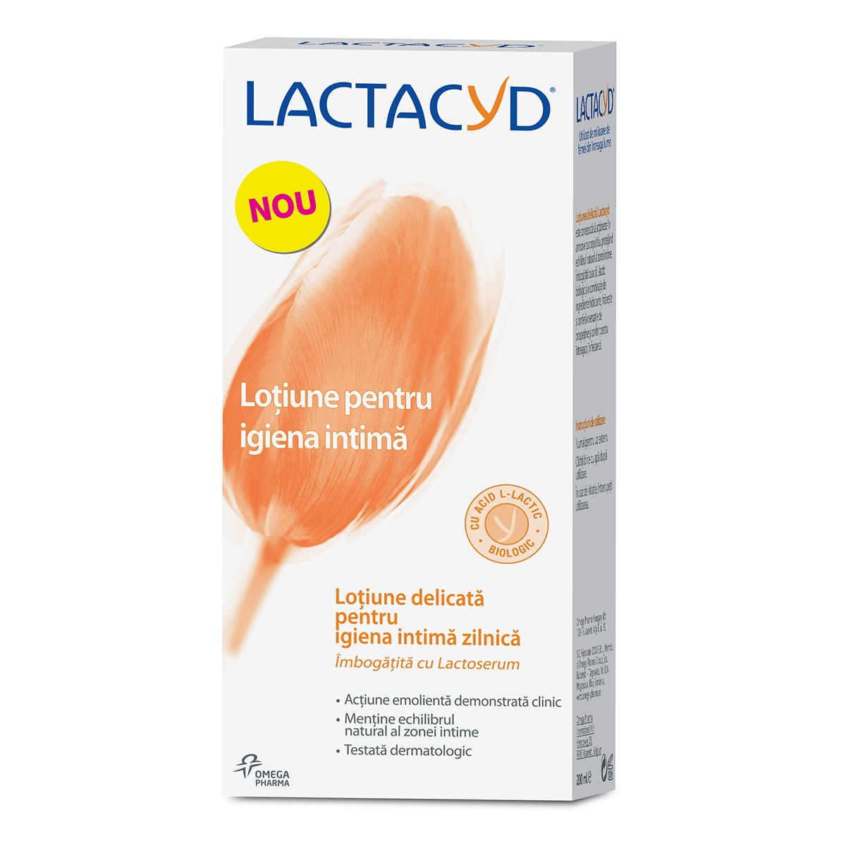 Lotiune pentru igiena intima zilnica Lactacyd, 200ml - Geluri si deodorante igiena intima Lotiune pentru igiena intima zilnica Lactacyd, 200ml