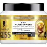 Masca de par Schwarzkopf Gliss Oil Nutritive 4 in 1 pentru par deteriorat si predispus la varfuri despicate, 400ml