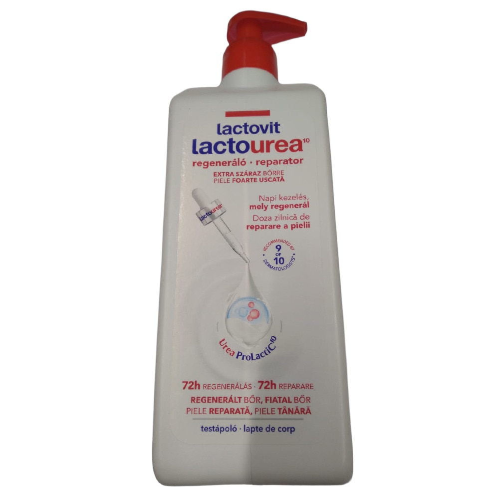 Lapte de corp reparator Lactourea, 400 ml, Lactovit - Lotiuni si creme de corp Lapte de corp reparator Lactourea, 400 ml, Lactovit