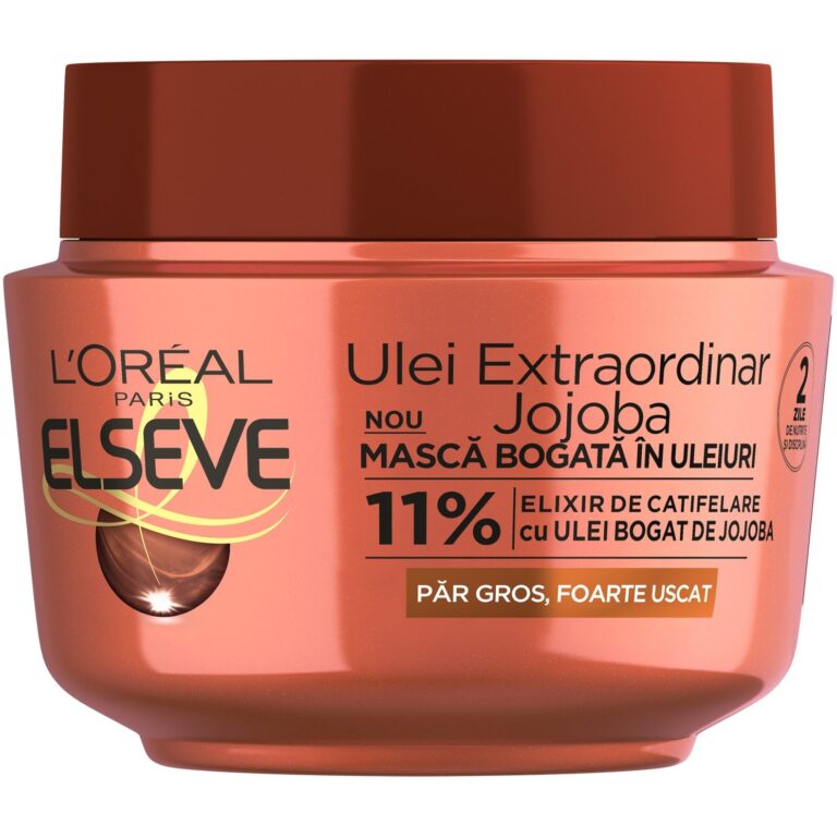 Masca de par L'Oreal Paris Elseve Ulei Extraordinar pentru par uscat, 300 ml