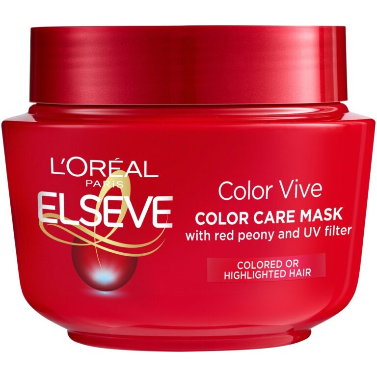 Masca de par L'Oreal Paris Elseve Color Vive pentru par vopsit, 300 ml