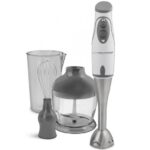 Mixer vertical, Esperanza EKM003E, 450W, 2 trepte viteza, Alb/Gri