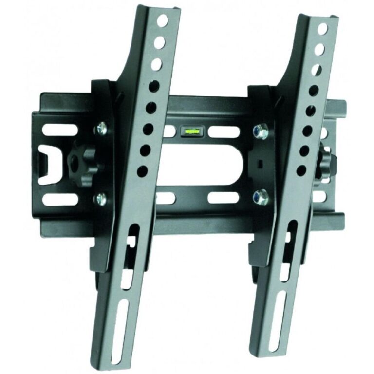 Suport TV de perete OMEGA, reglabil, diagonala 23"-42", greutate maxima suportata 25 Kg, negru