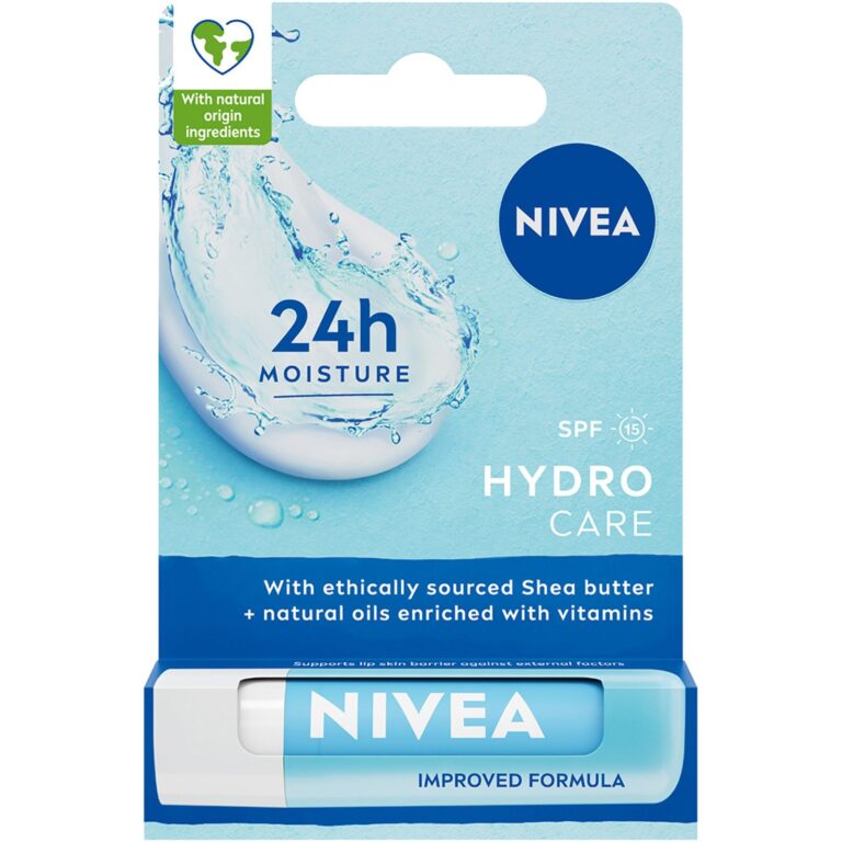 Balsam de buze Nivea Lip Care Hydro Care, 4.8 g