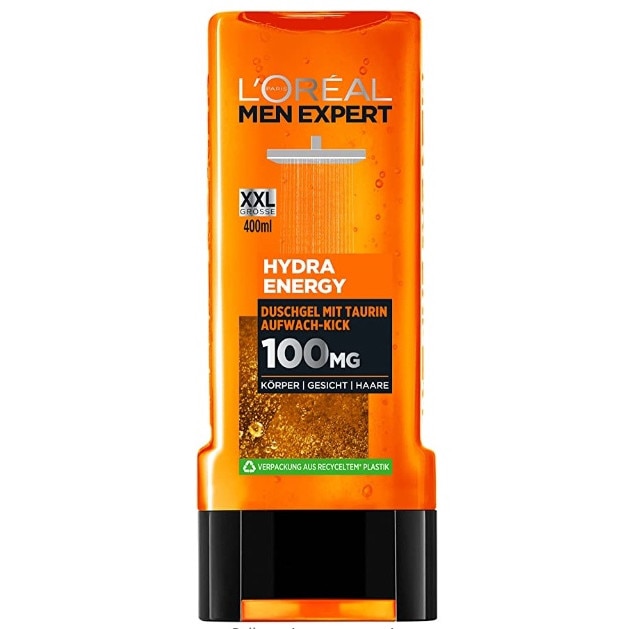 Gel de dus, L'Oreal Paris, 400 ml, Portocaliu