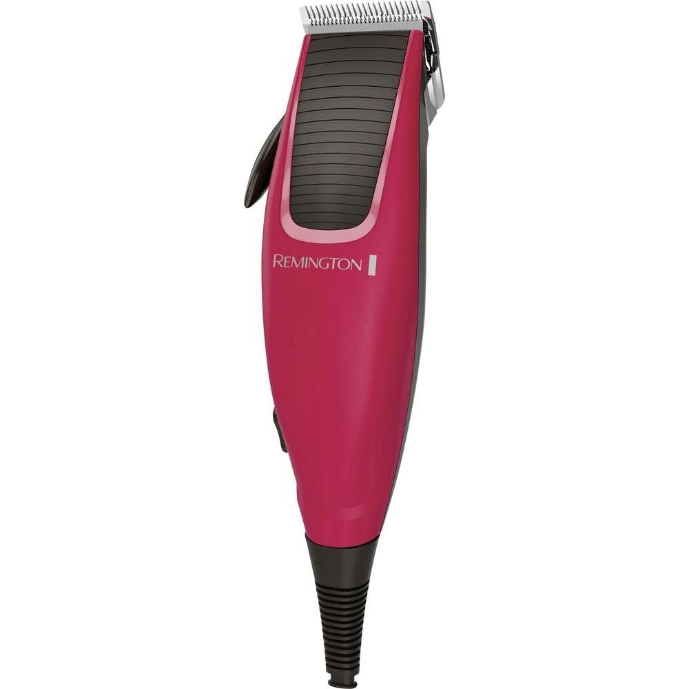 Aparat de tuns Remington HC5018 Apprentice, Lame Otel, Sistem auto-ascutire, Alimentare la retea, 3-18 mm, Negru/Rosu - Aparate de tuns Aparat de tuns Remington HC5018 Apprentice, Lame Otel, Sistem auto-ascutire, Alimentare la retea, 3-18 mm, Negru/Rosu