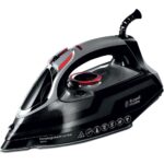 Fier de calcat Russell Hobbs Power Steam Ultra 20630-56, 3100 W, 0.35 l, 210 g/min, Talpa ceramica, Negru