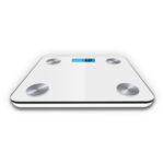 Cantar cu analizator corporal Platinet 44839, 180 kg, 8 memorii, 10 parametri, Bluetooth App, alb Alb