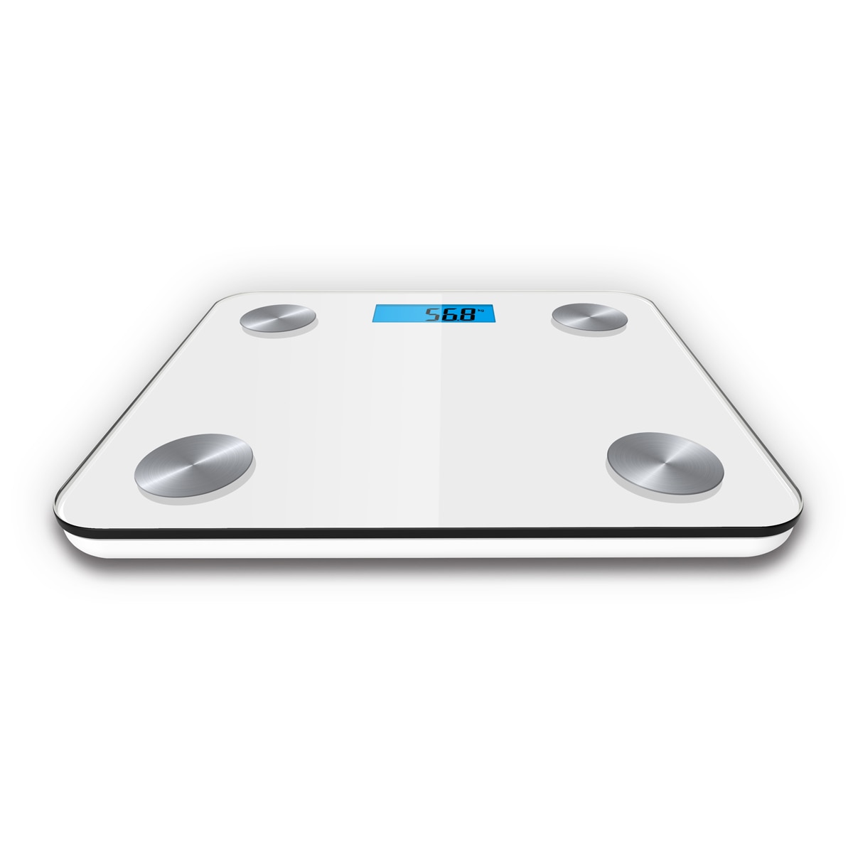 Cantar cu analizator corporal Platinet 44839, 180 kg, 8 memorii, 10 parametri, Bluetooth App, alb Alb - Cantare corporale Cantar cu analizator corporal Platinet 44839, 180 kg, 8 memorii, 10 parametri, Bluetooth App, alb Alb